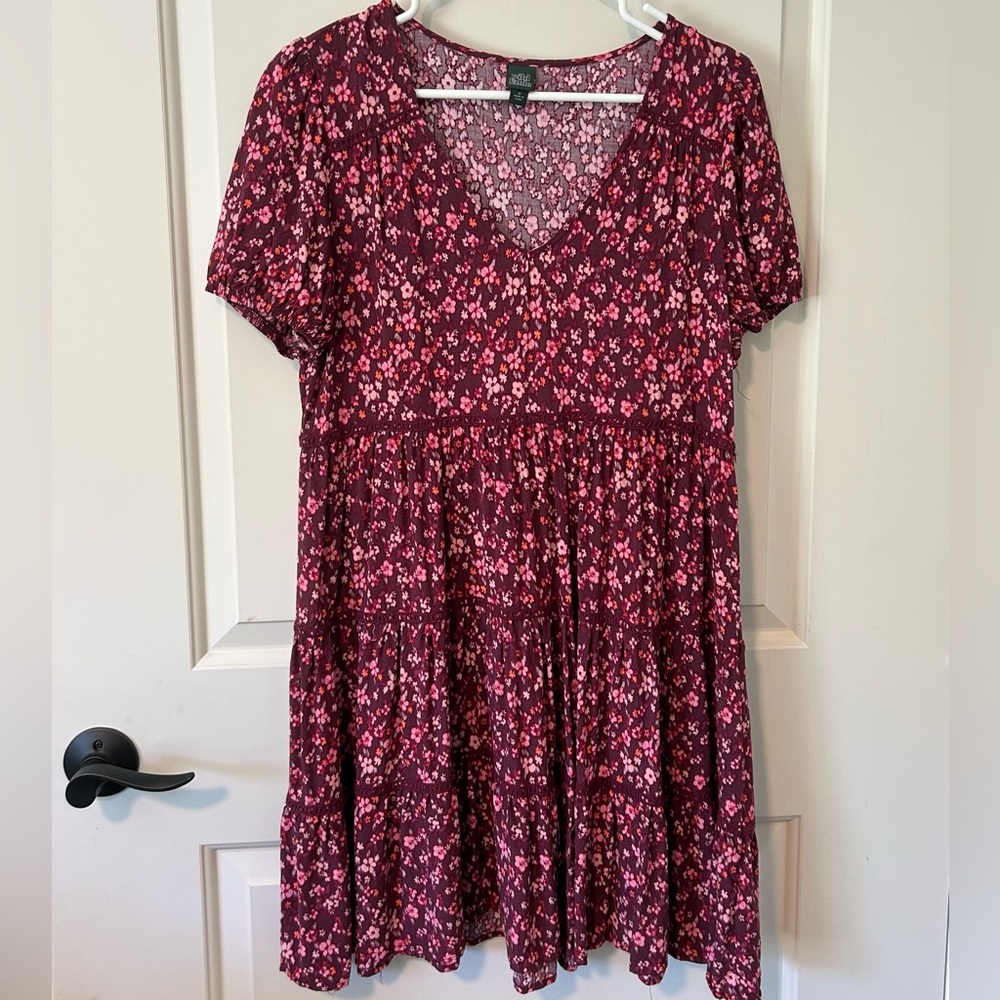 Floral Babydoll Dress